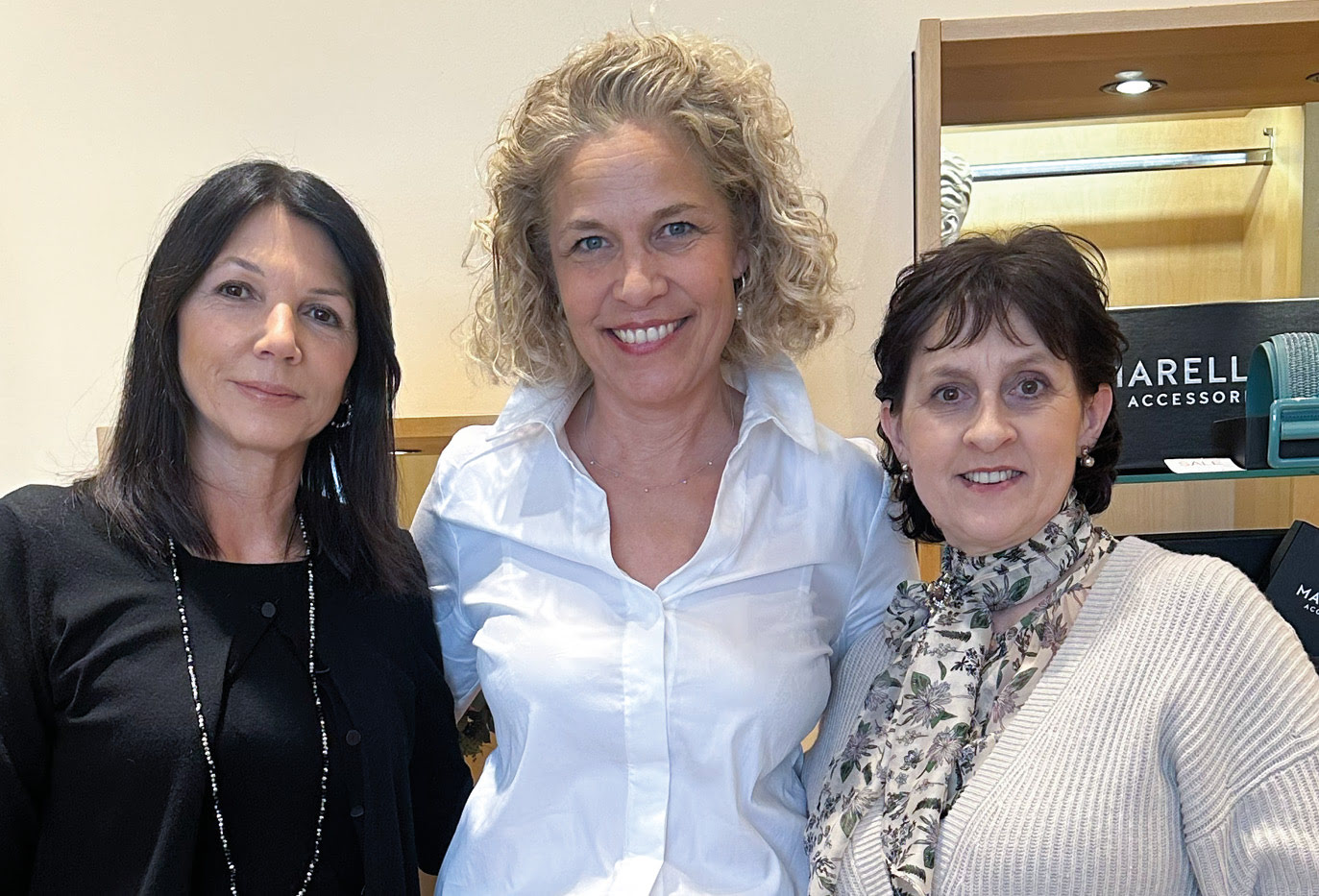 Sigrid Spiller und das Team von Moda Nuovo